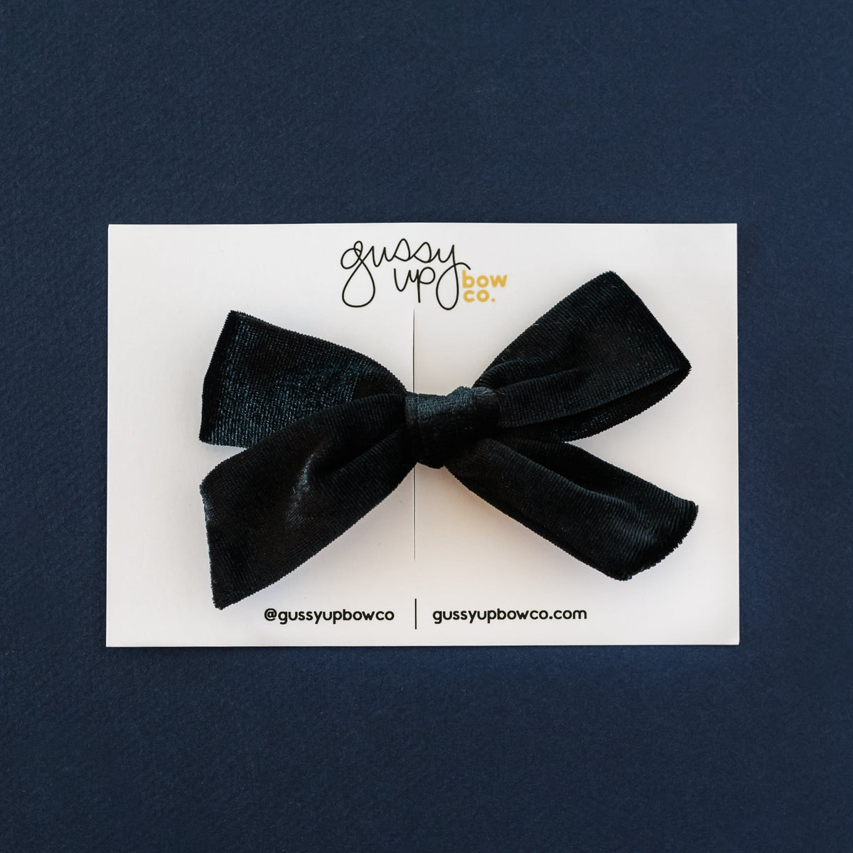 Black Velvet | School Girl Bow