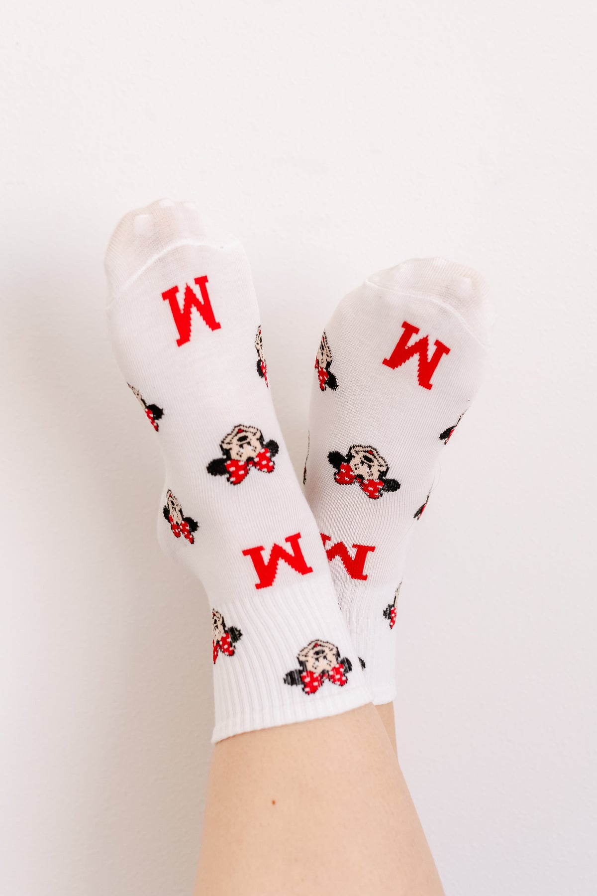 Varsity Girl Mouse | Socks | Happiest Place Collection