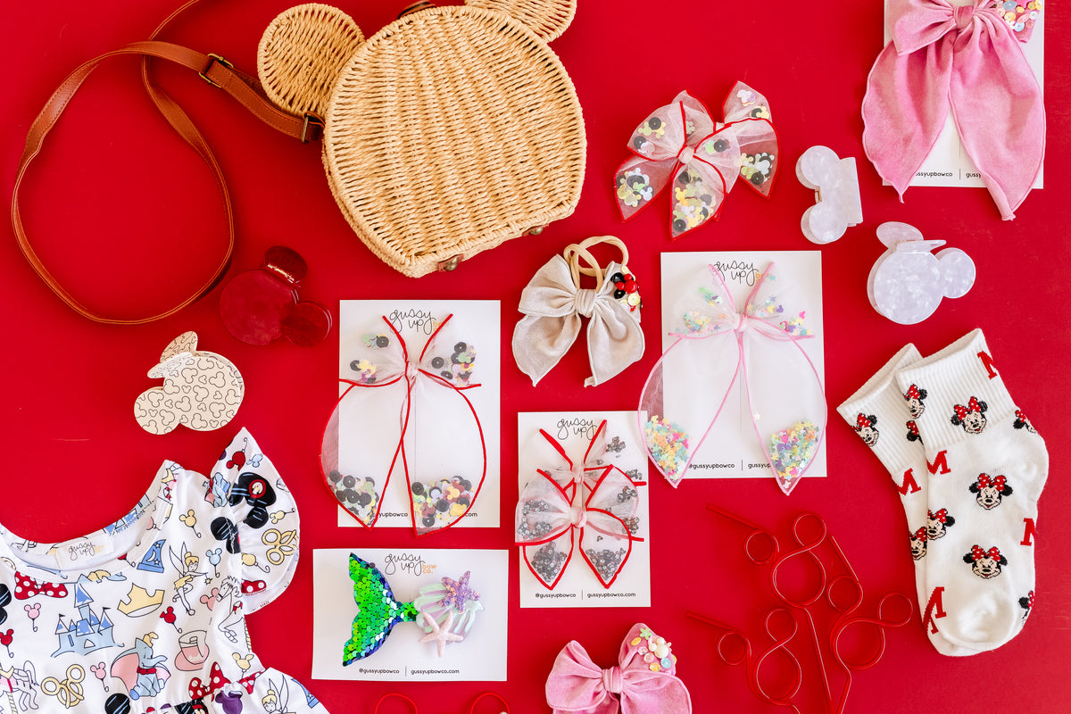 Red Mouse Claw Mom N' Me Set | Happiest Place Collection
