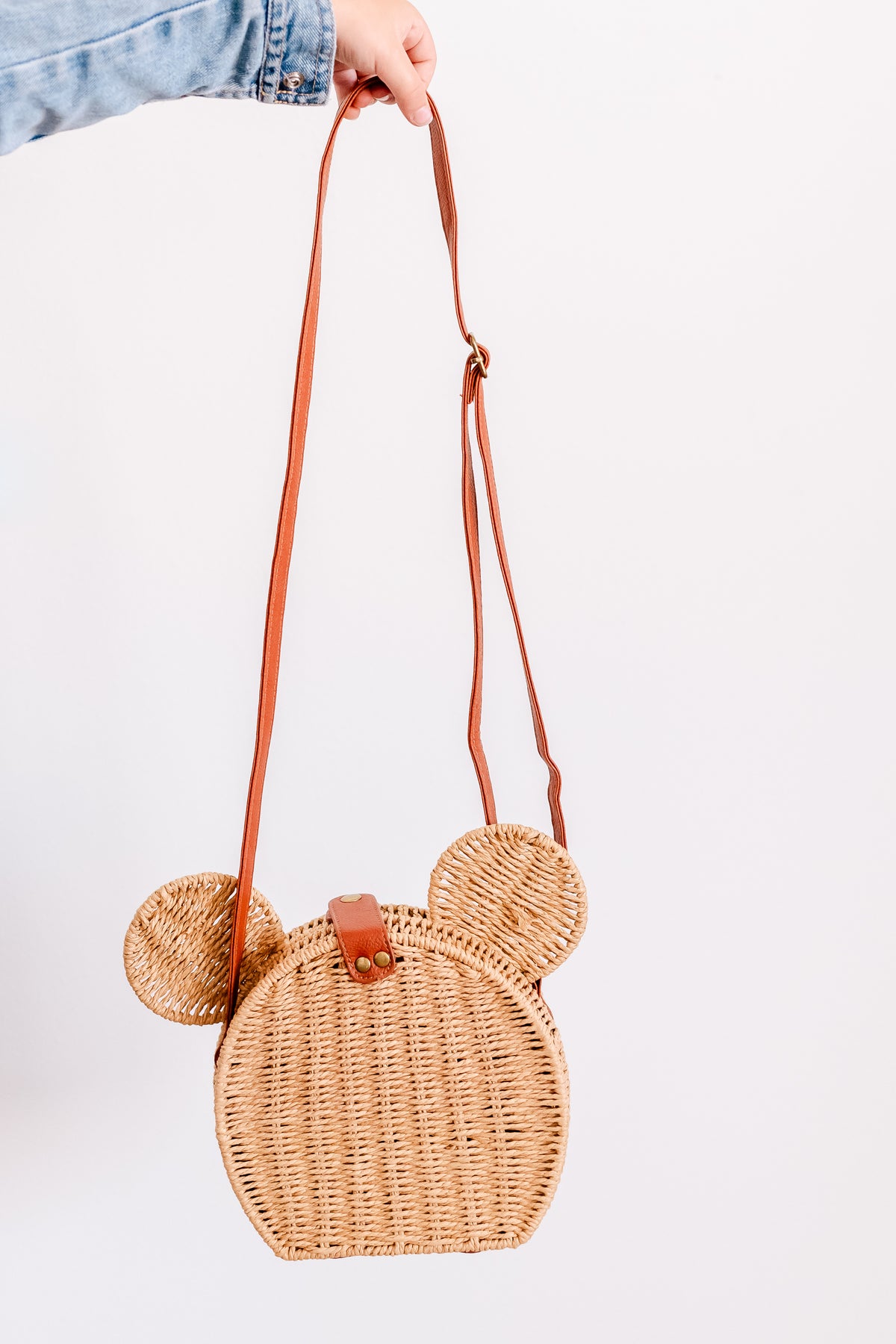 Rattan Mouse Purse | Happiest Place 2.0 Collection