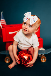 Patriotic Pearl | Whimsy Bow