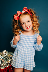 Red Shimmer | Whimsy Pigtail Set