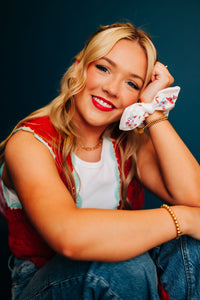 Red, White and Blue Shaker | Scrunchy