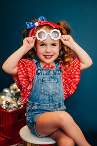 USA Sequin Extra Bow