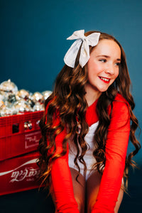 Silver Shimmer | Whimsy Bow