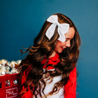 Silver Shimmer | Whimsy Bow