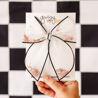 Basketball Shaker | Whimsy Bow | Sports Collection