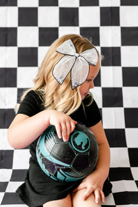 Soccer Shaker | Whimsy Bow | Sports Collection