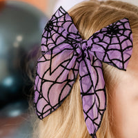 Spider Web | Whimsy Bow | Halloween 24 Collection