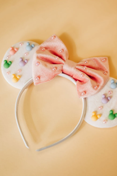 Pastel Mouse Ear Headband