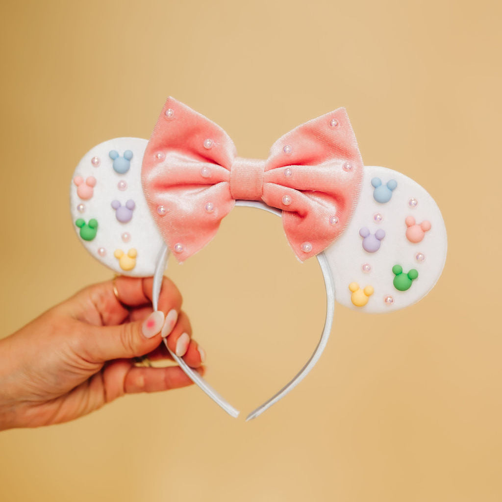 Pastel Mouse Ear Headband