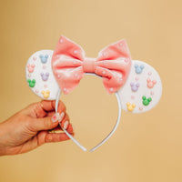 Pastel Mouse Ear Headband