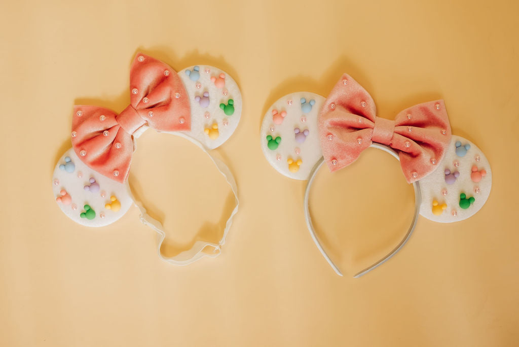 Pastel Mouse Ear Headband