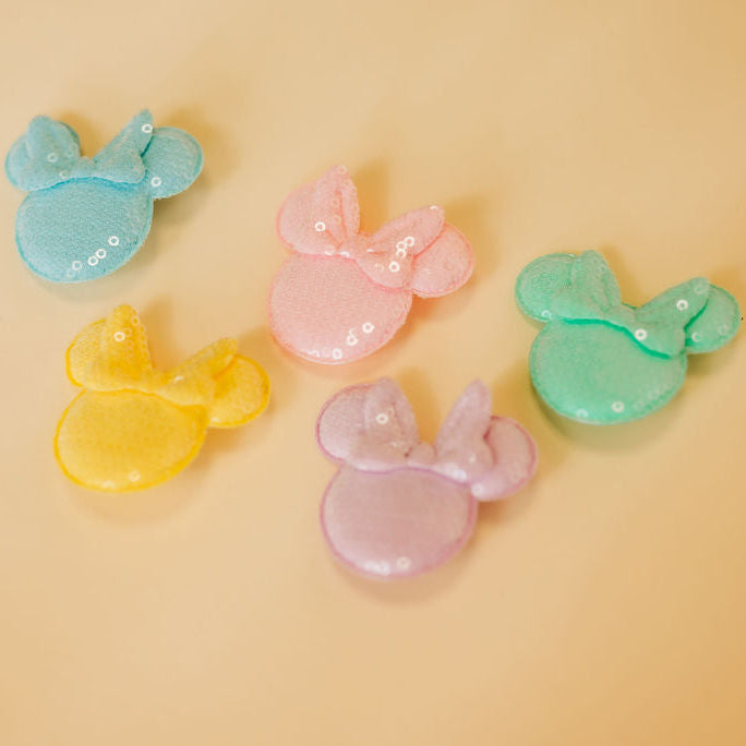 Mouse Macaron Clip Set
