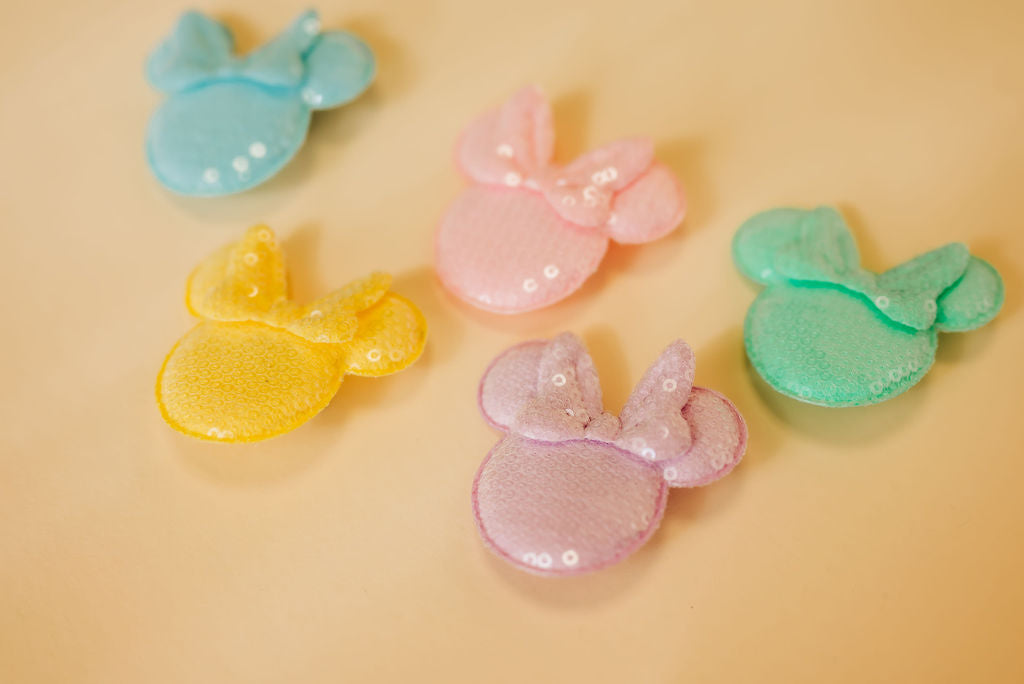 Mouse Macaron Clip Set