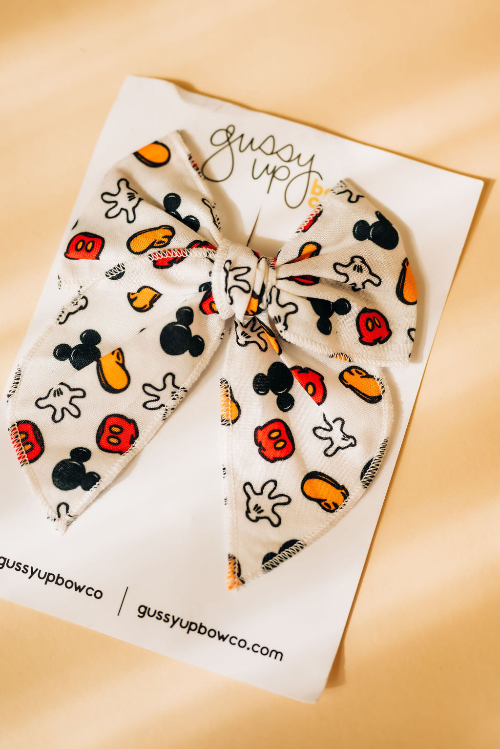 Mouse Jumble Whimsy Bow