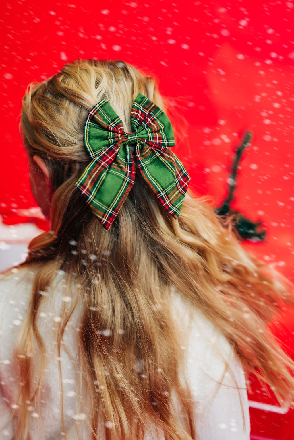 Tartan Sailor Bow Set | Christmas 24 Collection