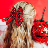 Red Tartan | Sailor Bow | Christmas 24 Collection