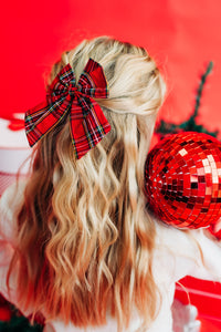 Tartan Sailor Bow Set | Christmas 24 Collection