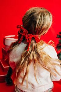 Holly Jolly Pigtail Set