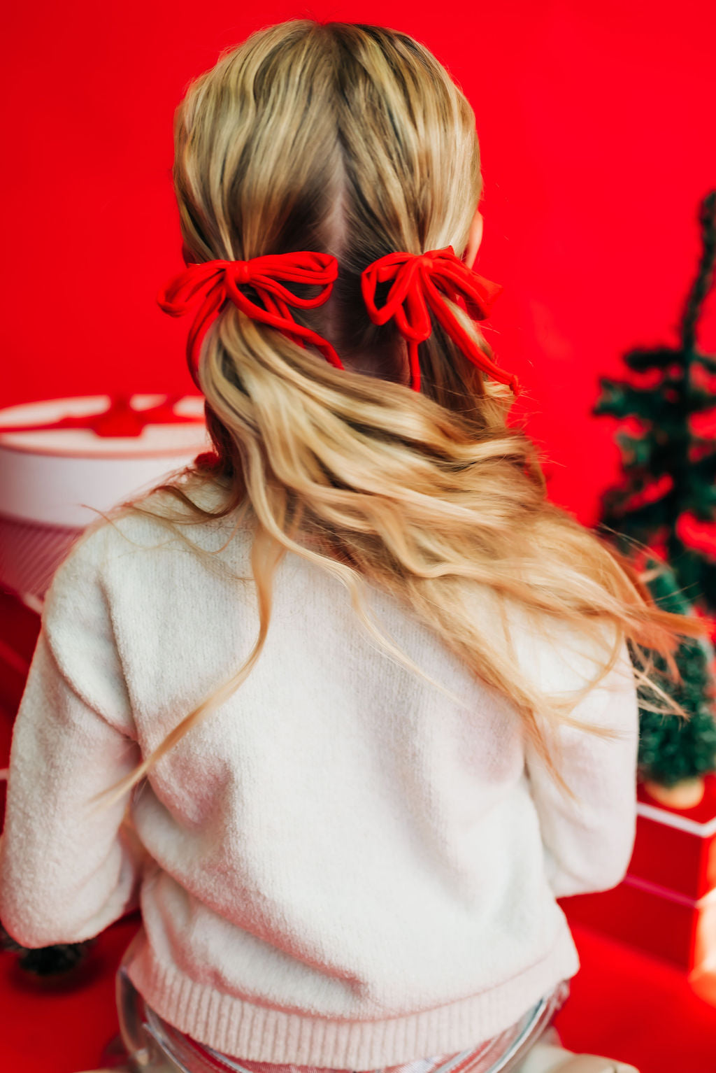 Holly Jolly Pigtail Set