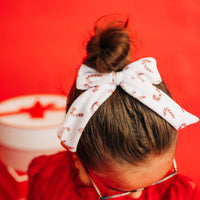 Candy Cane Velvet Extra Bow