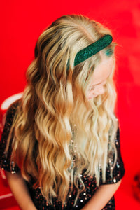 Green Sparkle Headband | Christmas 24 Collection