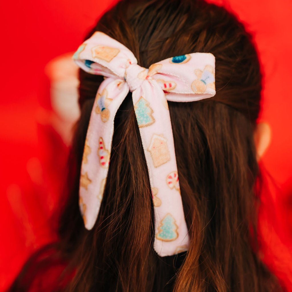 Sugar Cookie Velvet Extra Bow