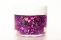 Purple Hair Glitter