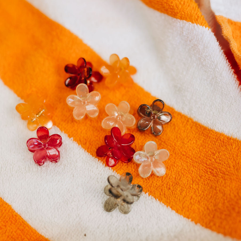 Tiny Flower Clip Set