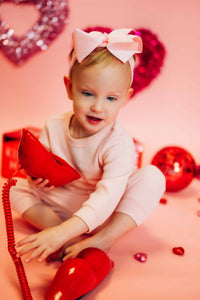 Light Pink Glam Bow