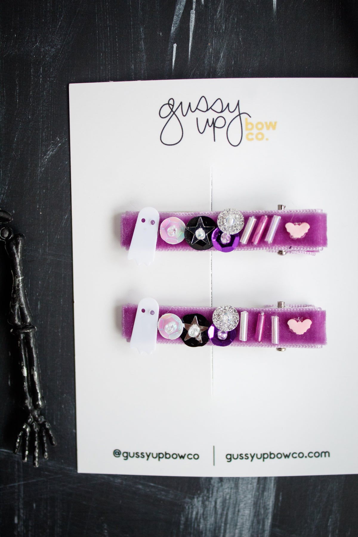 Ghost Sequin Clip Set | Halloween 24 Collection