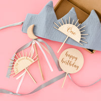 Blue 1st Birthday Party Kit