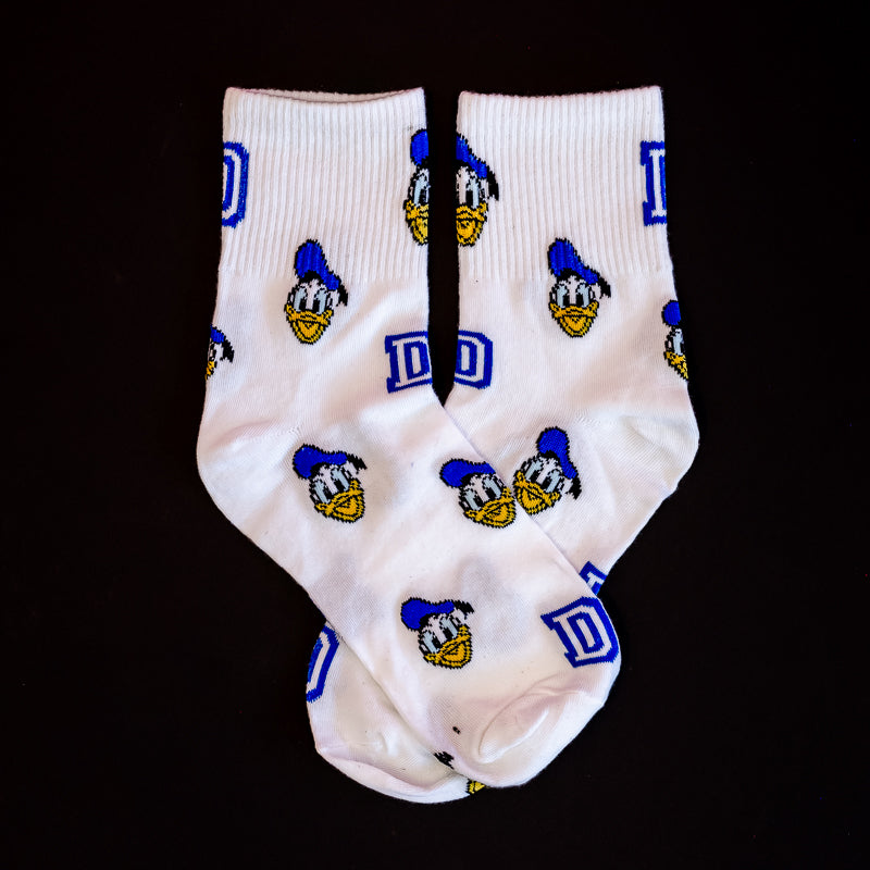 Blue Varsity D Socks