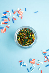 Camo Hair Glitter | Yankee Doodle Darling Collection