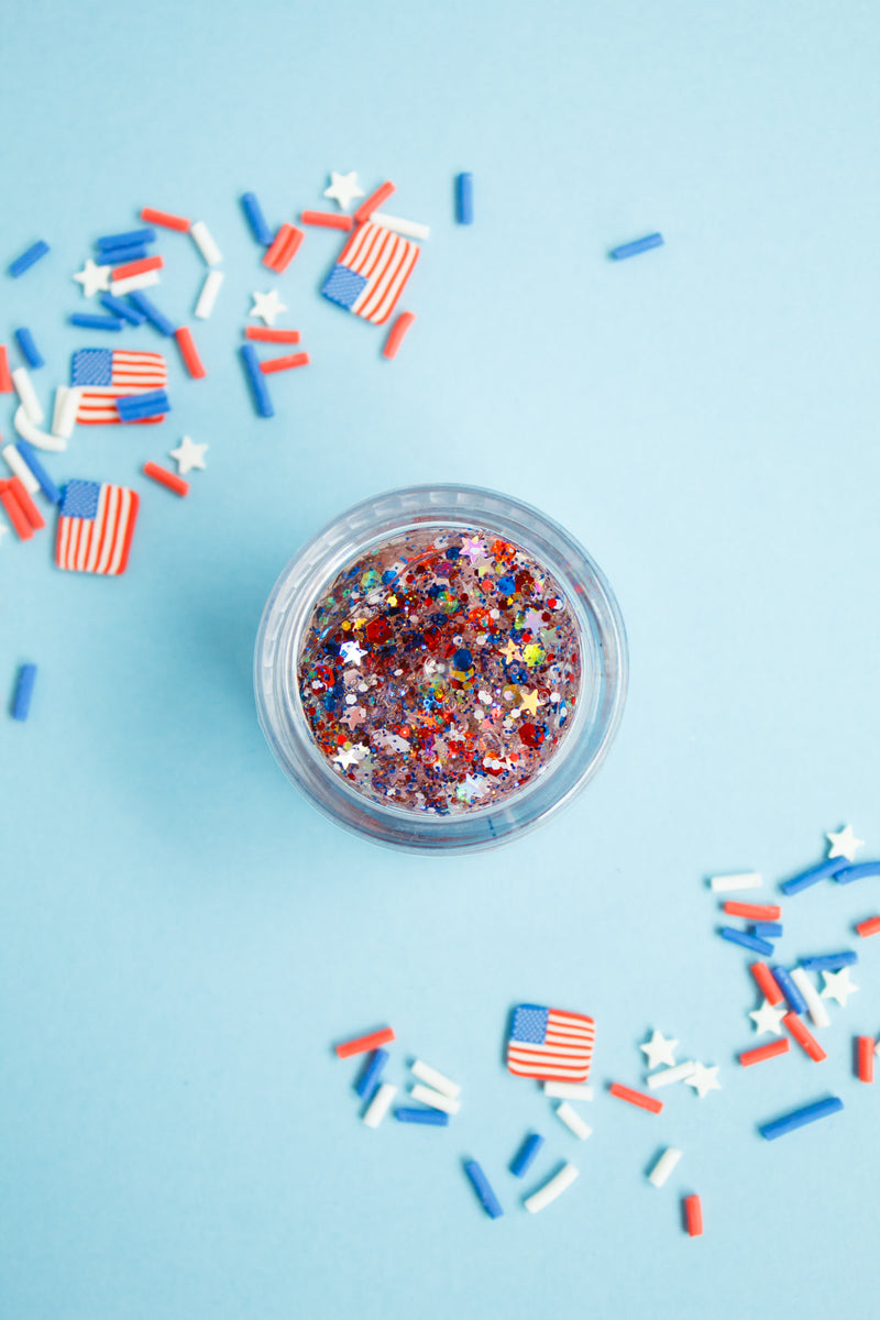 Yankee Doodle Hair Glitter | Yankee Doodle Darling Collection