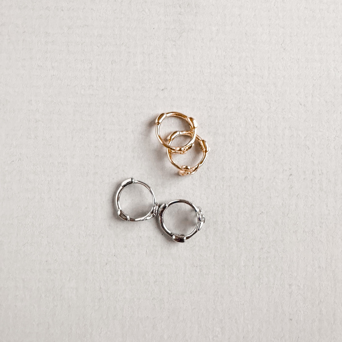 Tiny Bow Huggie Earrings | Back to School 24 Collection