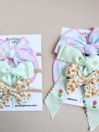 Bow Club Subscription Set | Large Bows on Alligator Clips