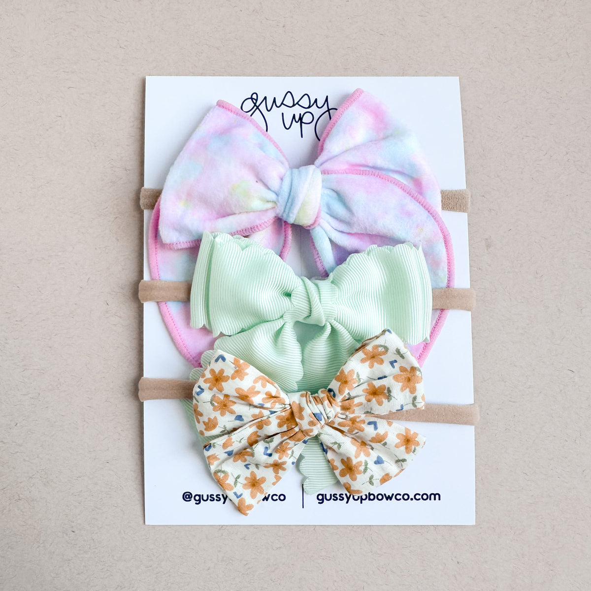 Bow Club Subscription Set | Mini Bows on Nylon Headbands