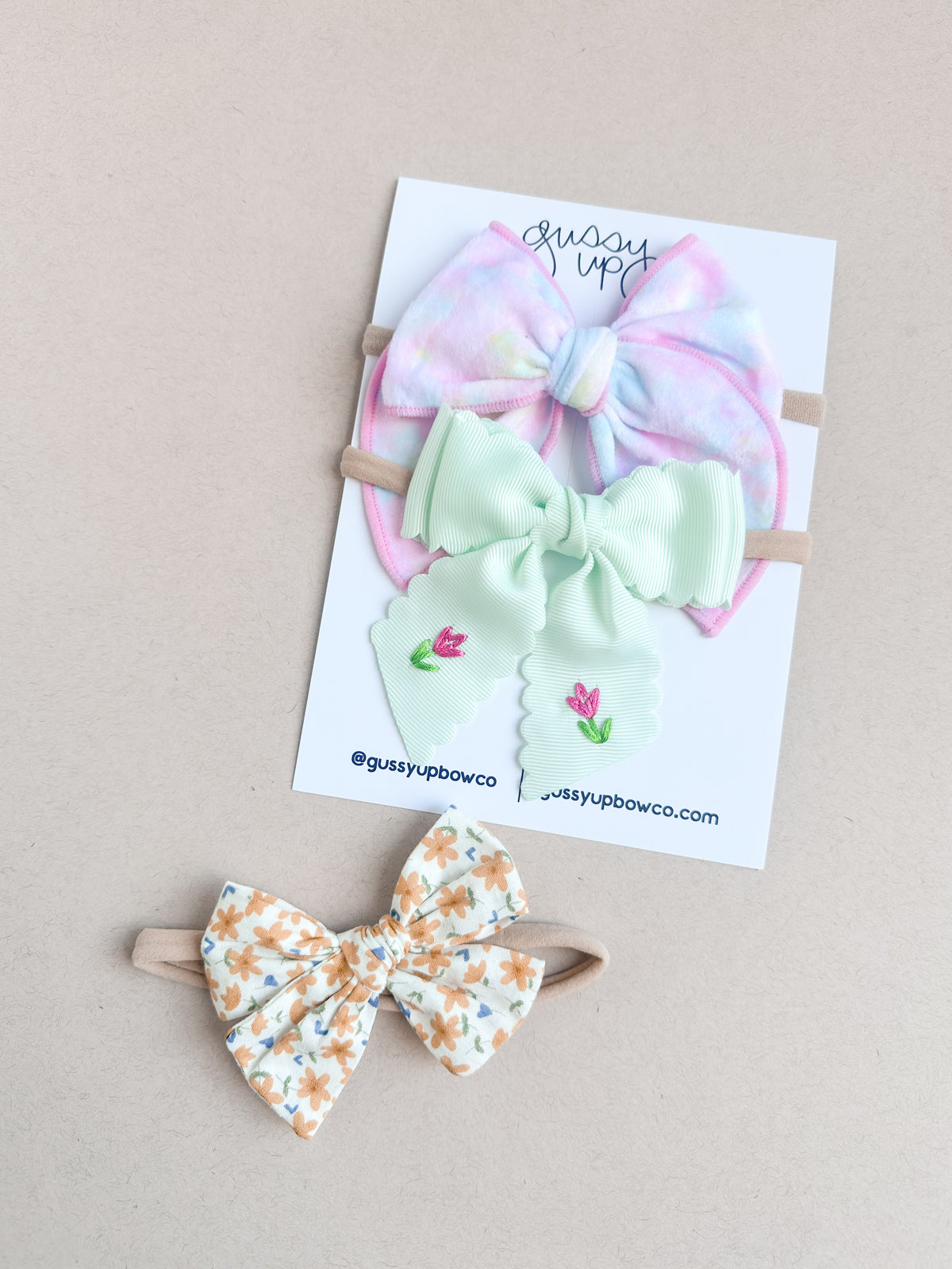 Bow Club Subscription Set | Mini Bows on Nylon Headbands
