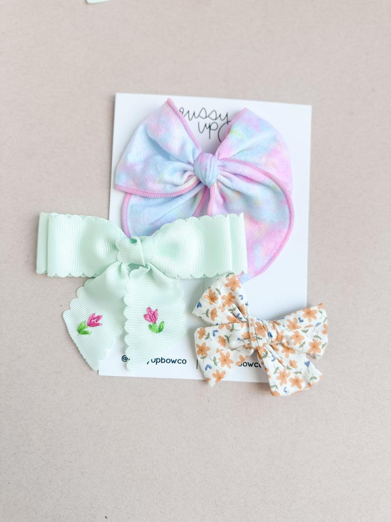 Bow Club Subscription Set | Mini Bows on Alligator Clips