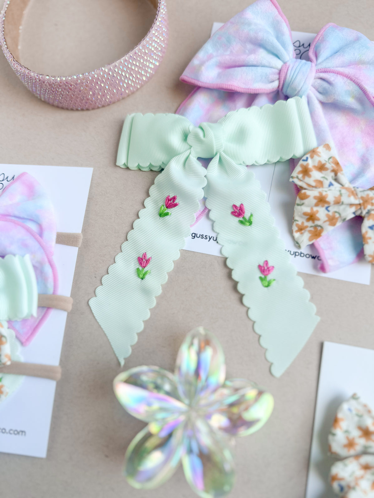 Bow Club Subscription Set | Mini Bows on Nylon Headbands