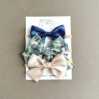 Bow Club Subscription Set | Mini Bows on Nylon Headbands