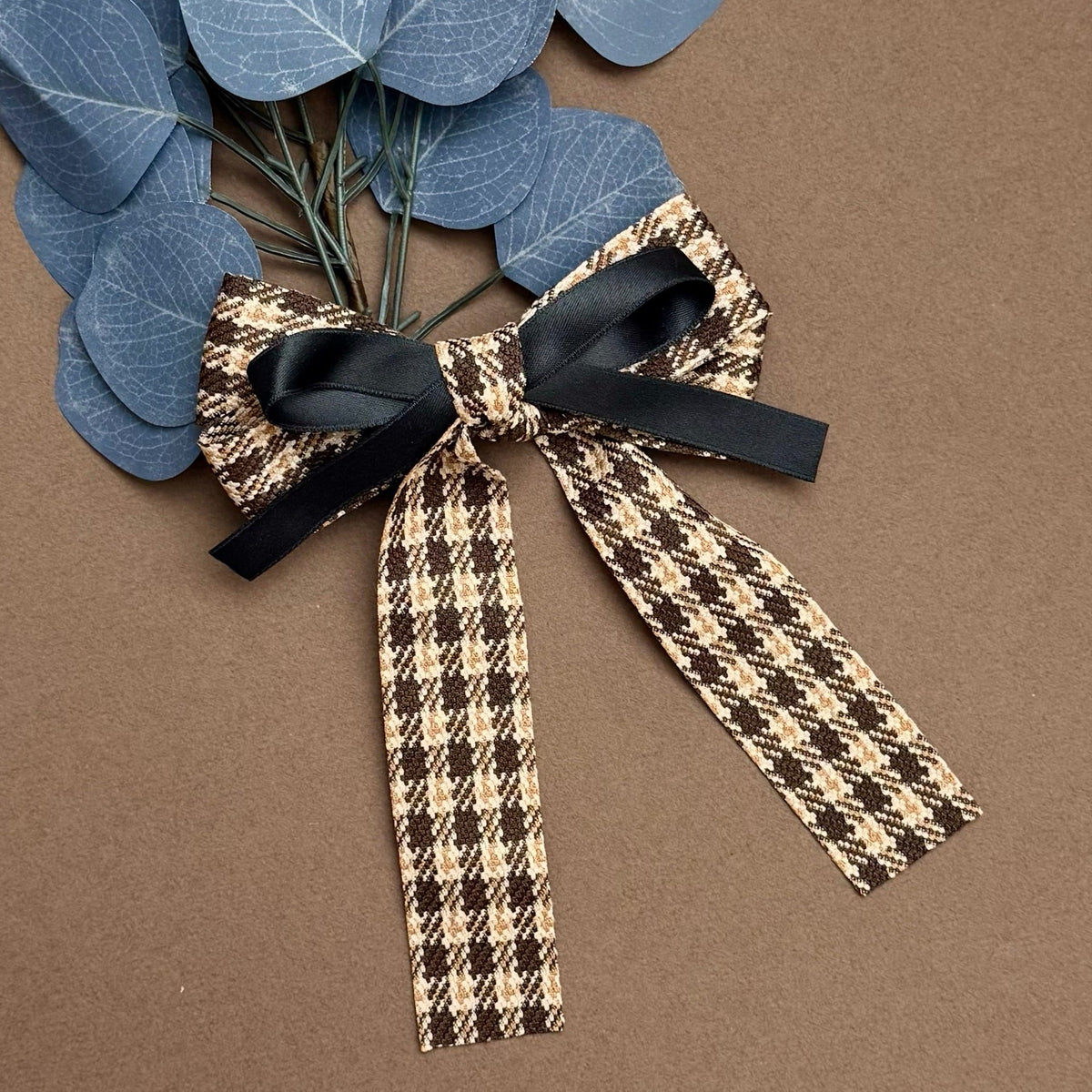 Houndstooth Long Bow