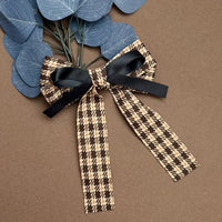 Houndstooth Long Bow