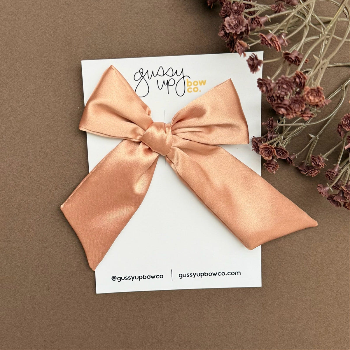 Gold Silky | Extra Bow