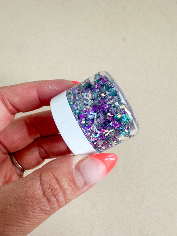 Alphabet Soup Hair Glitter