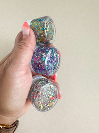 Alphabet Soup Hair Glitter