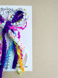 School Ribbon Bow