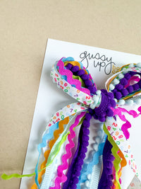 School Ribbon Bow